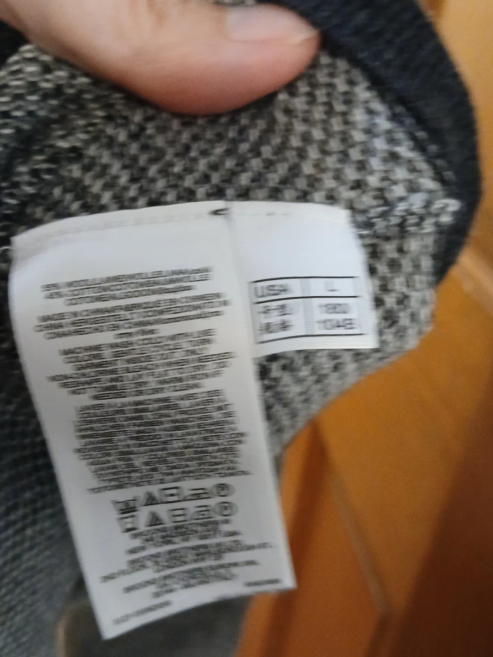 Brooks Brothers Black and Gray Crewneck Sweater